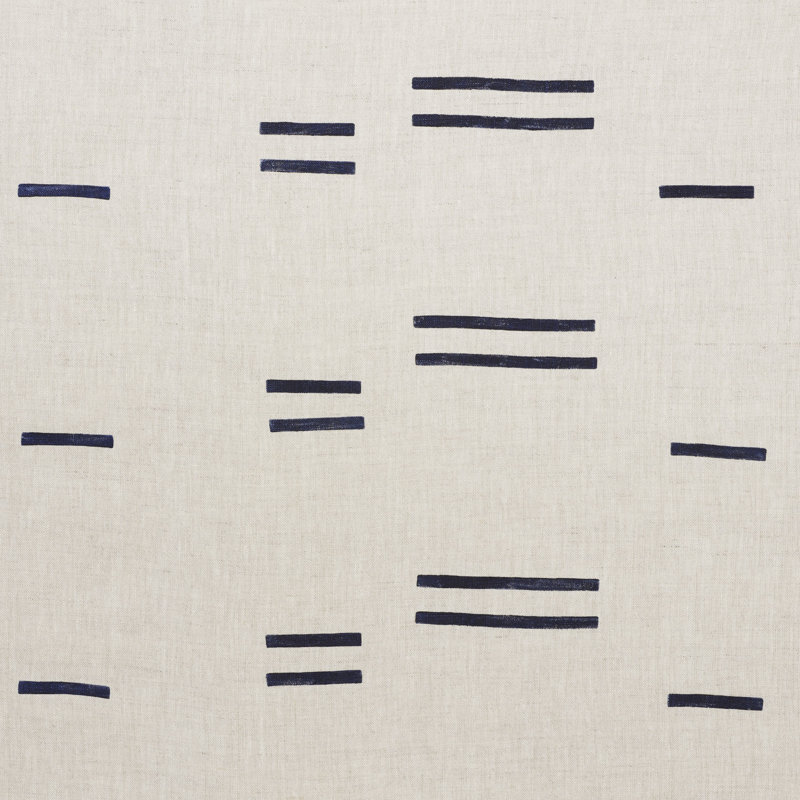 Tissu Oaxaca Schumacher x Caroline Z Hurley, Marine