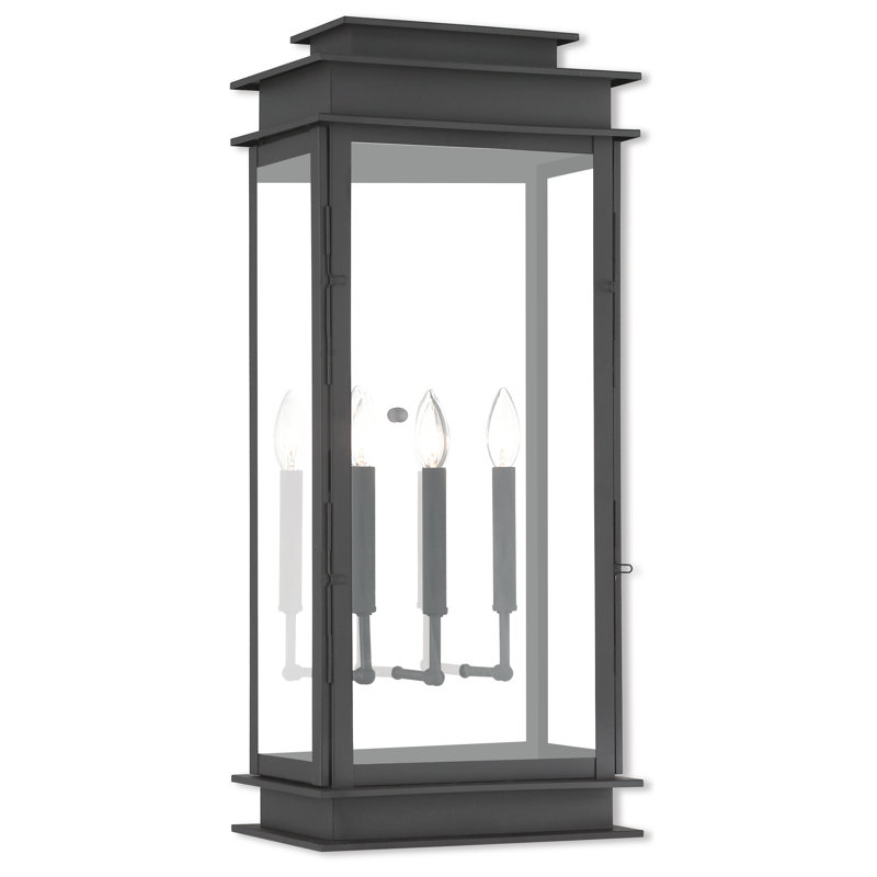 Cortana Wall Light, Black, 28.5" H x 12.5 W x 8.25" D