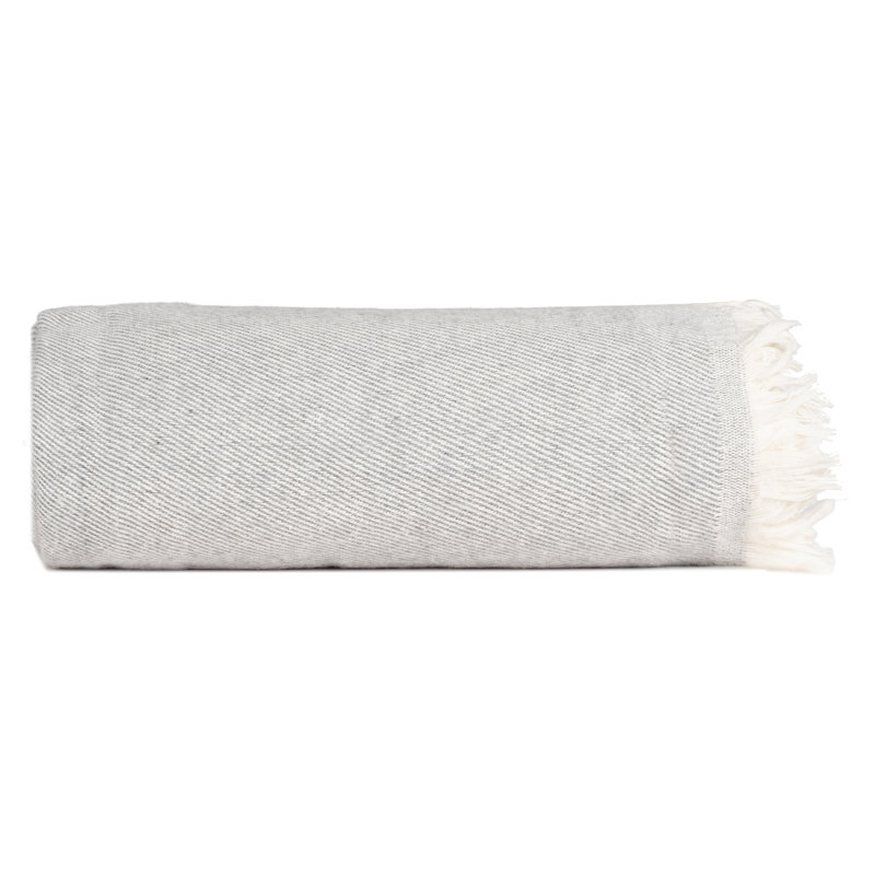 17 Stories Throw, Light Gray