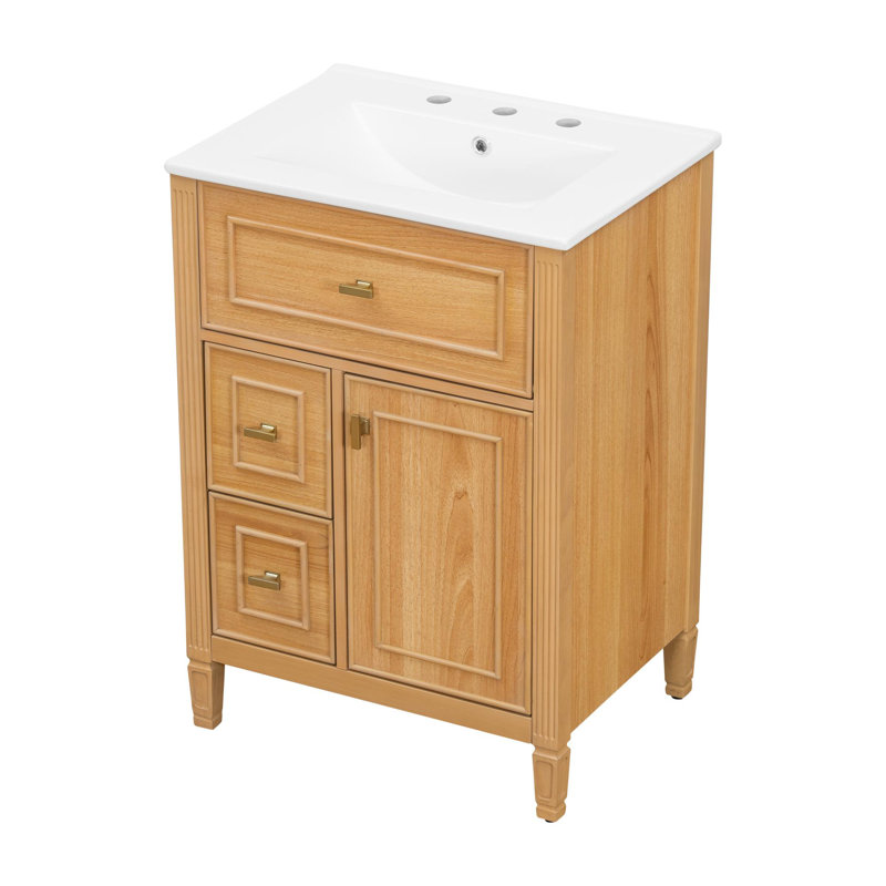 Elegant Bathroom Vanity, Wood