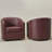 Oscar 29" W Water Resistant Faux Leather Swivel Barrel Chair-1943771472