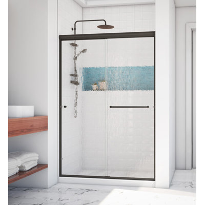 Porte de douche sans cadre Leser l 54 "x H 70,38"