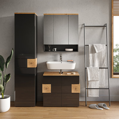 Bornhoft 3 Pieces Bathroom Furniture Suite