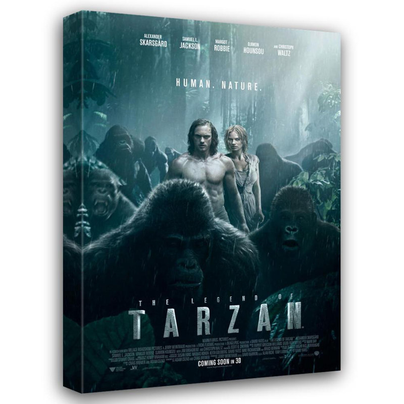 La légende de Tarzan, H 24 po x l 16 po