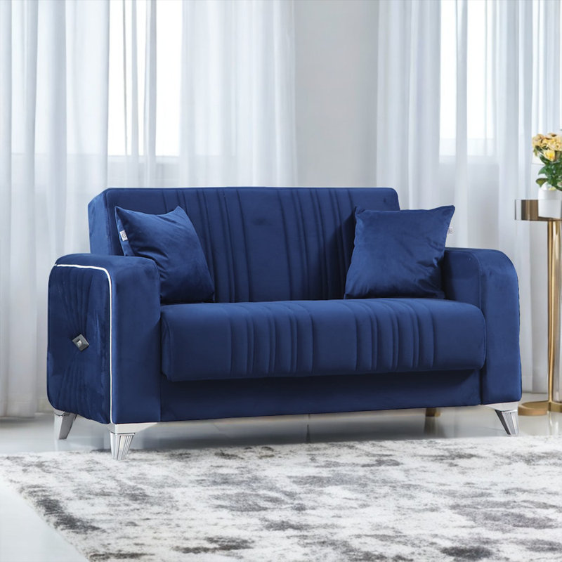 Levante Loveseat, Blue