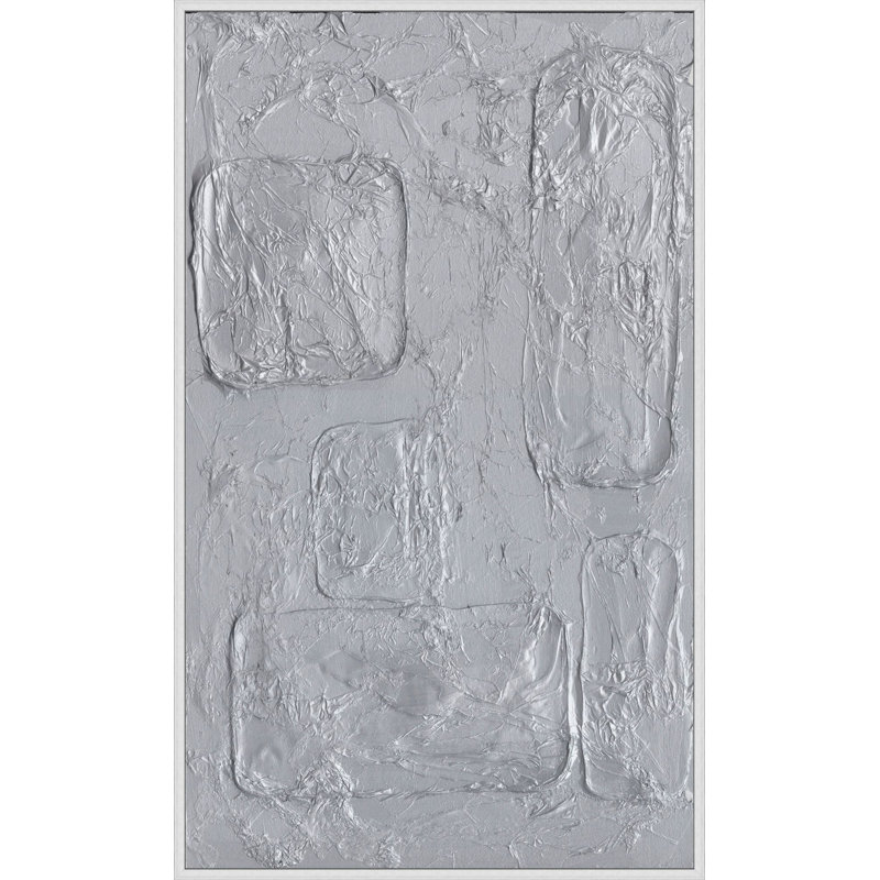 Metallic Grunge 2 Painting by Lillian August