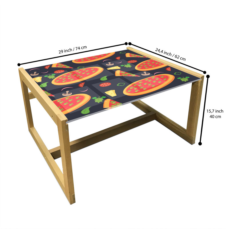 Jamiece Sled Coffee Table, 62cm H x 74cm W x 40cm D