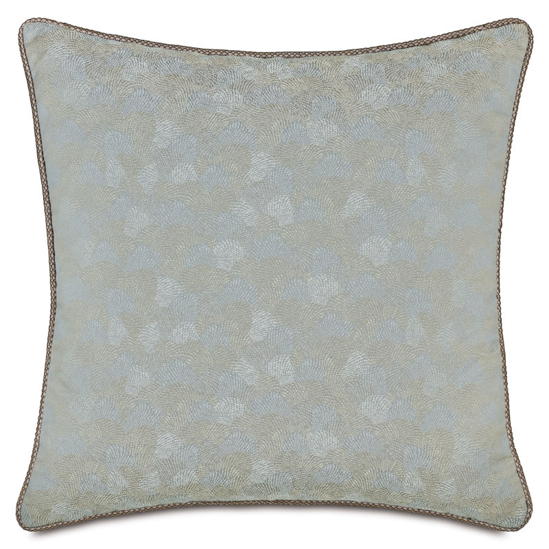 Zeylin Metallic Decorative Pillow, Square 27"