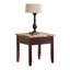 Table de bout en faux marbre