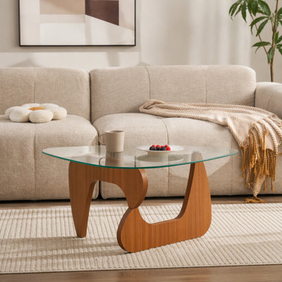 Table basse de style campagnard Mid-Century