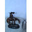 Reproduction de statue en bronze «Fin du sentier» par Remington de la collection Nifao 6 po x 3 po x H 9 po