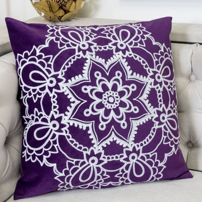  Indoor/Outdoor Velvet Throw Pillow