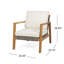 CHAISE CLUB MODERNE NOVA