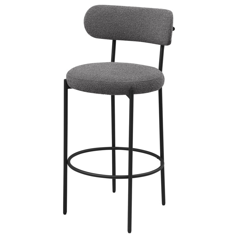 Ensemble de 2 chaises de bar Concord Grey Boucle