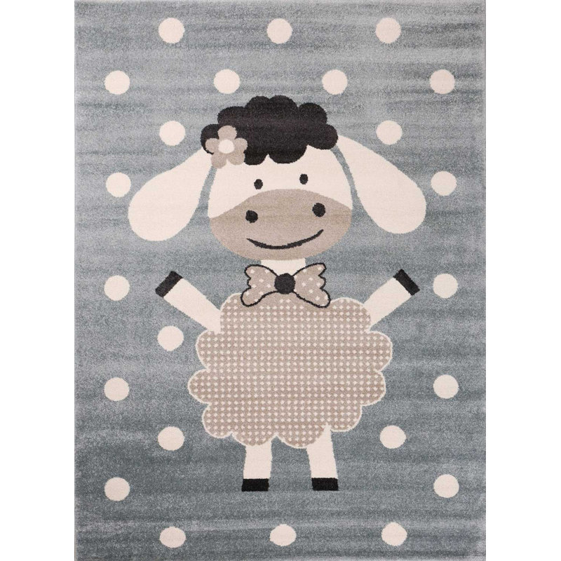 Claussen Flatweave Grey/Beige Rug, Rectangle 160 x 230cm