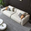 Canapé modulaire en cuir crème blanc cassé-2032706745-2032706726