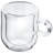 Judge, Duo - Double Walled Glass Espresso Cups with Handle