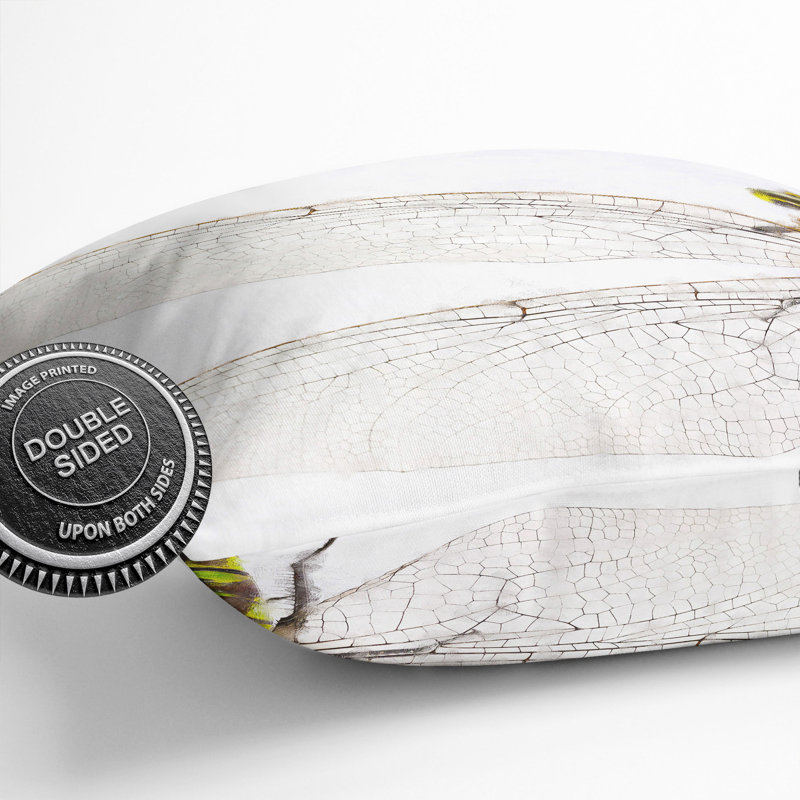 Dragonfly Vol.1 Square Throw Cushion, 55cm H x 55cm W x 20cm D