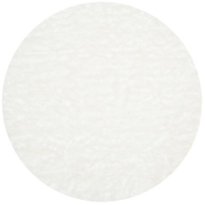 Solid Colour Faux Fur Area Rug