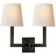 Chapman & Myers Square Tube Double Sconce-1433764918-1395345560
