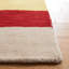 Hossain Striped Handmade Flatweave Wool Yellow/Multi Area Rug-1523823927