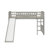 Twin Size Loft Bed With Slide And Ladder