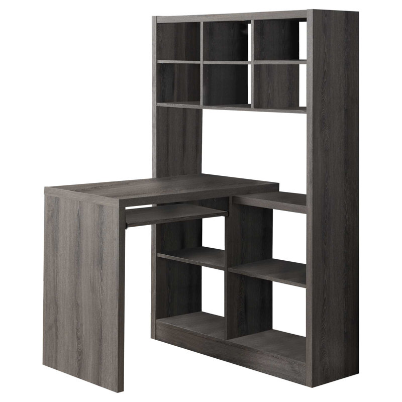 Bureau d'ordinateur en L