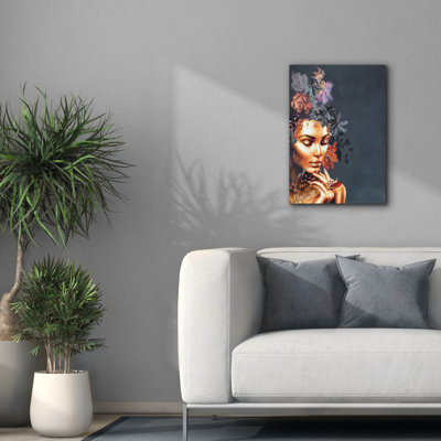 «Gold Couture 1» par Design Fabrikken, estampe numérique sur toile