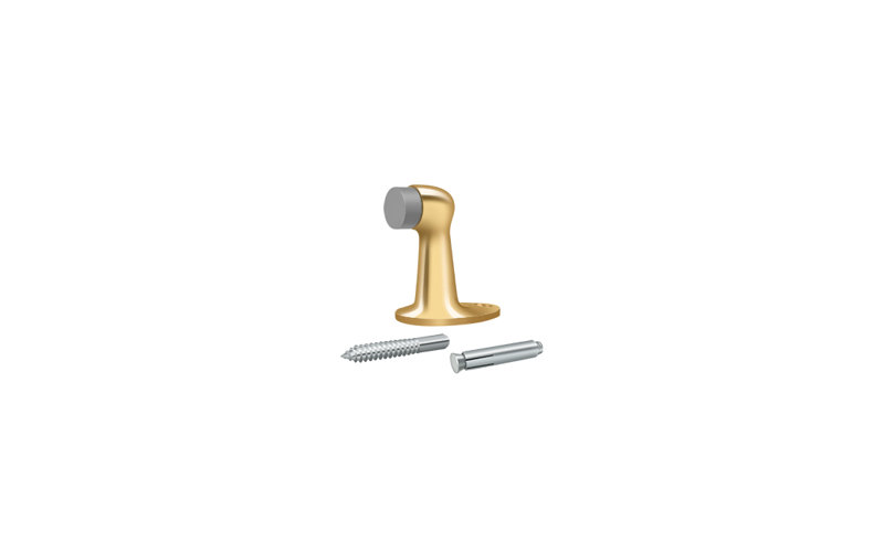 Door Stop, PVD Polished Brass