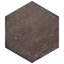 Brickyard Hex 8-1/2 In. X 9-7/8 In. Porcelain Rustic Wall & Floor Tile-1354766104