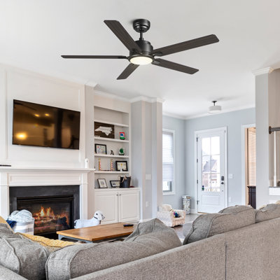 56'' Ceiling Fan with LED Lights