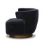 DOTTIE Swivel Barrel Chair-1483462439