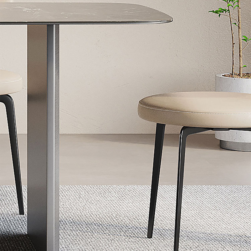 Reynal Metal Base Dining Table, 29.5" H x 78.7" L x 35.4" W