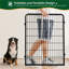 Panel Metal Exercise Pen With Door-1651917061