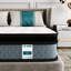 Très grand matelas hybride en mousse à mémoire de forme très grand de 14 pouces dans une boîte, Certipur-Us, certifié Oeko-Tex-503714149