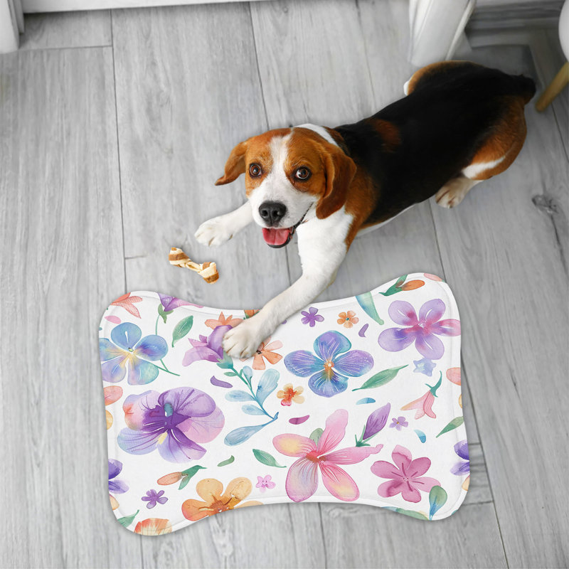 Tapis aquarelle Soft Flower Watercolors - 1 pièce
