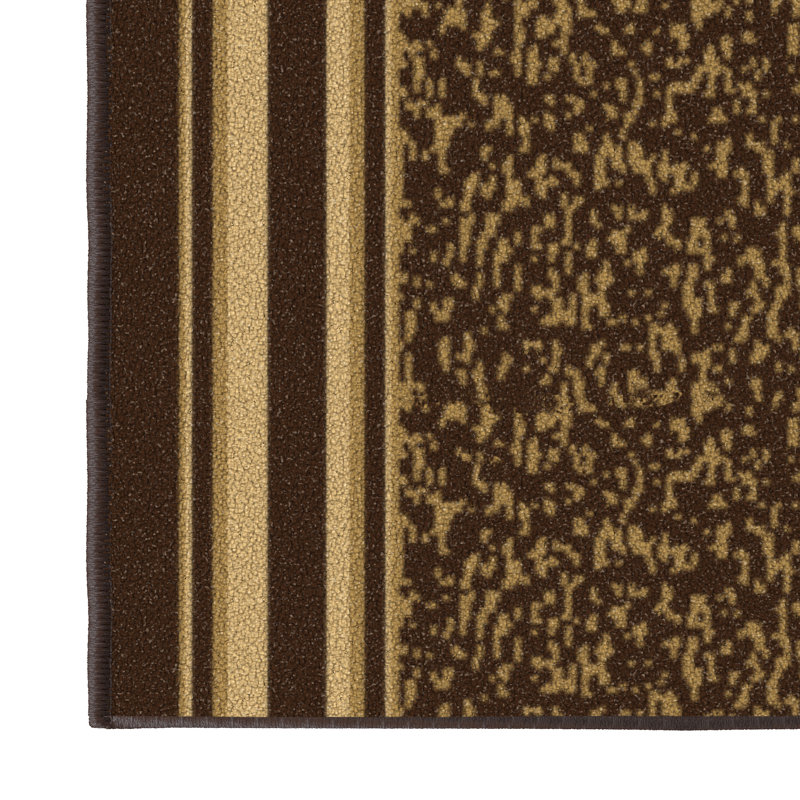 Tapis sur mesure antidérapant à dos en caoutchouc, Runner 2'7" x 27'
