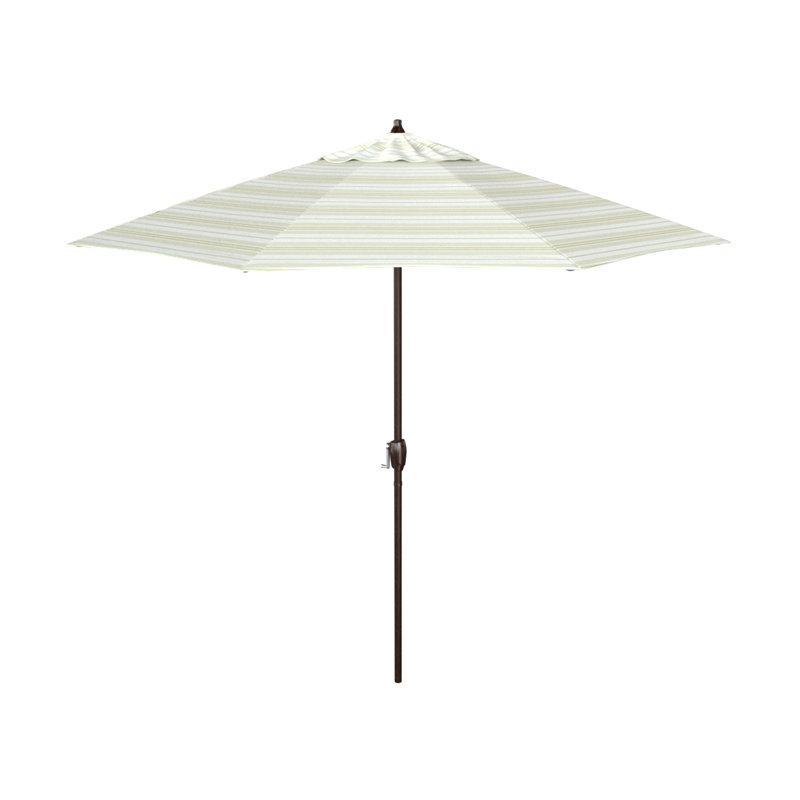 Parasol de marché 9 pi Bosley, Welfleet Basil Outdura®