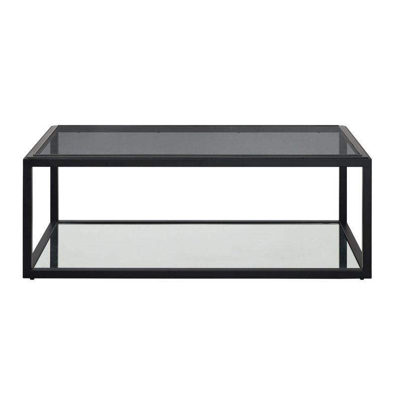 Vibaldy Glass Top Coffee Table