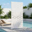 Metal Privacy Screen Fence Panel Square Pattern-580097889-580097897