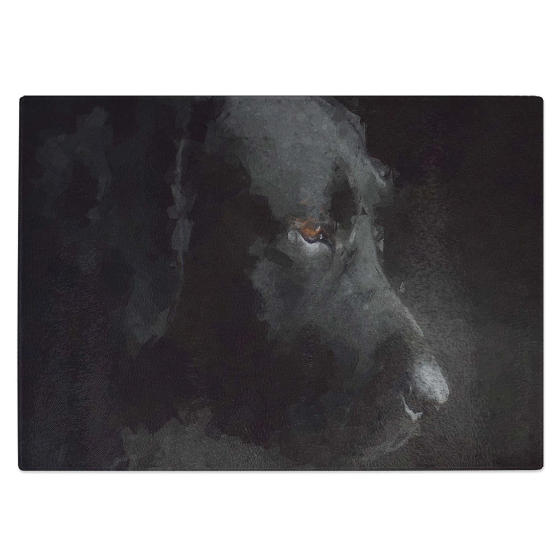 Tempered Glass Labrador Retriever Chopping Board