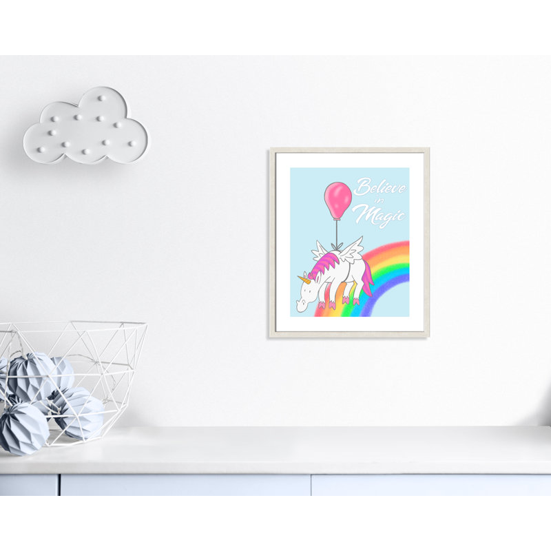 Believe in Magic 1, impression sur papier, H 16 po x l 12 po x P 1 po, Papier