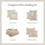 Ensemble d'édredon texturé Shades of Serenity-26204415-122533975