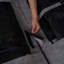Canapé-lit double convertible pliable, gris-418158553