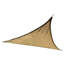Voile d'ombrage triangle sable-102356132