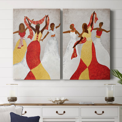 Golden Rhythm-Premium Gallery Wrapped Canvas -Ready to Hang