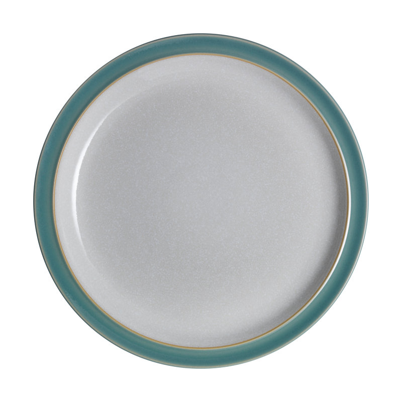 Elements Blue S/4 Medium Plates, Green