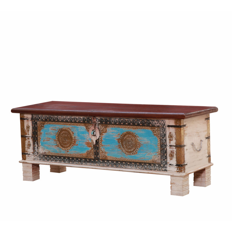 Dinkins Accent Trunk, Blue