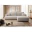 Alija 3 Seater Velvet Sofa & Chaise-158869176-158869178