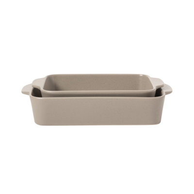 Claybrook 2 Piece Stoneware Rectangular Baking Dish Set